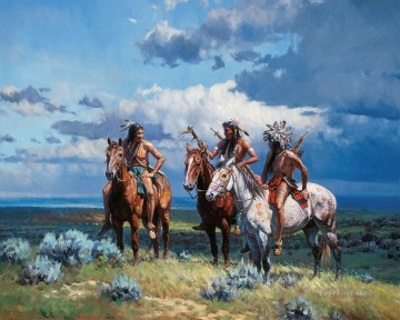 indios americanos occidentales 22 Pinturas al óleo